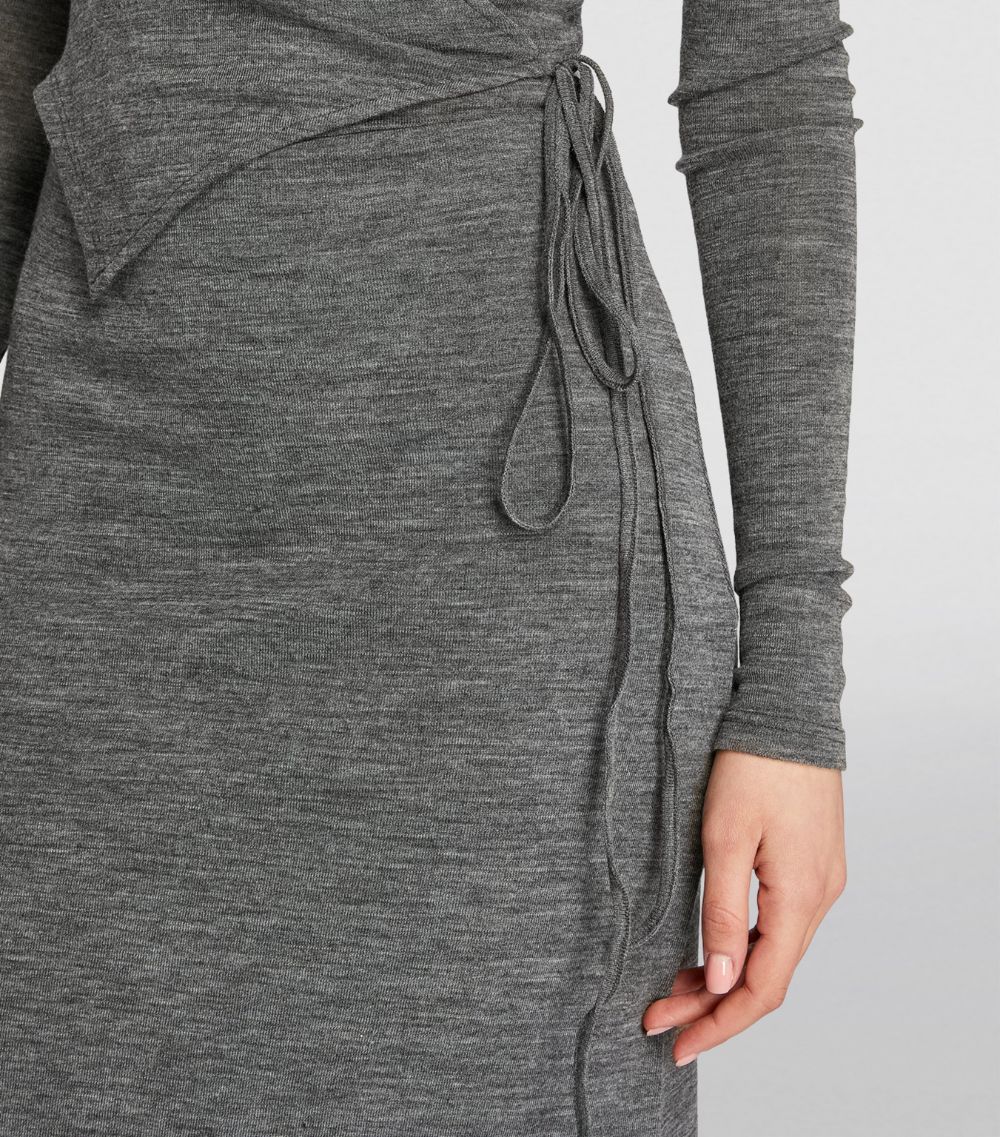 Claudie Pierlot 여성 Wool Midi Dress