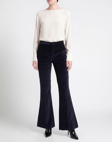 Woman Pants Midnight blue Size 2 Cotton