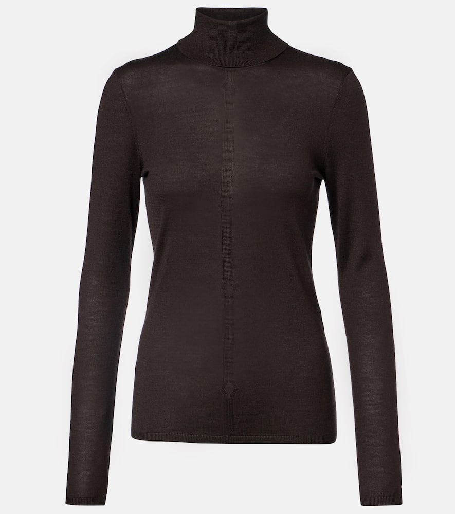 Steinem cashmere-blend turtleneck sweater