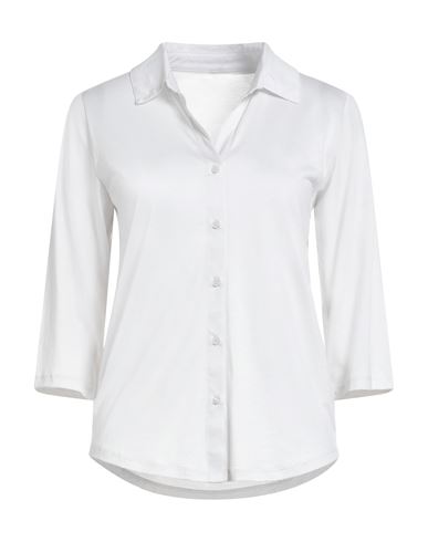 Woman Shirt Light grey Size 1 Silk, Organic cotton