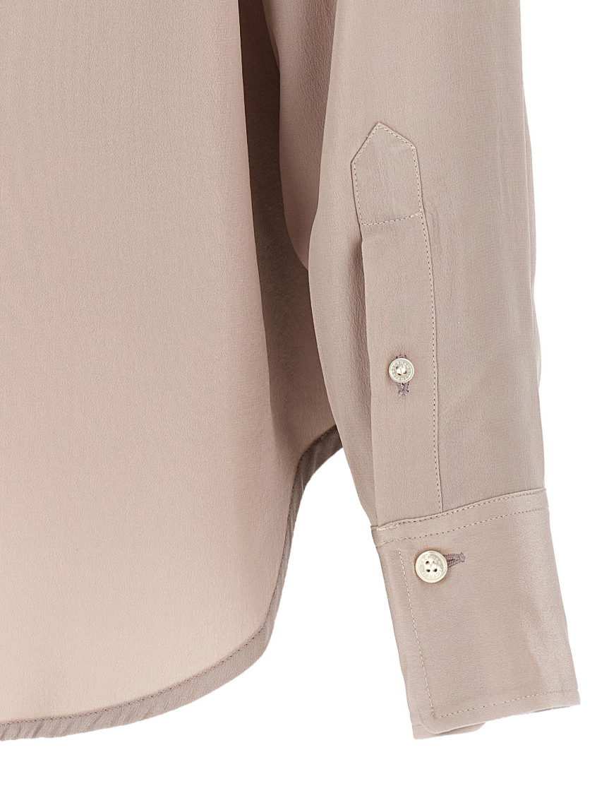 Asymmetric Ruffle Blouse