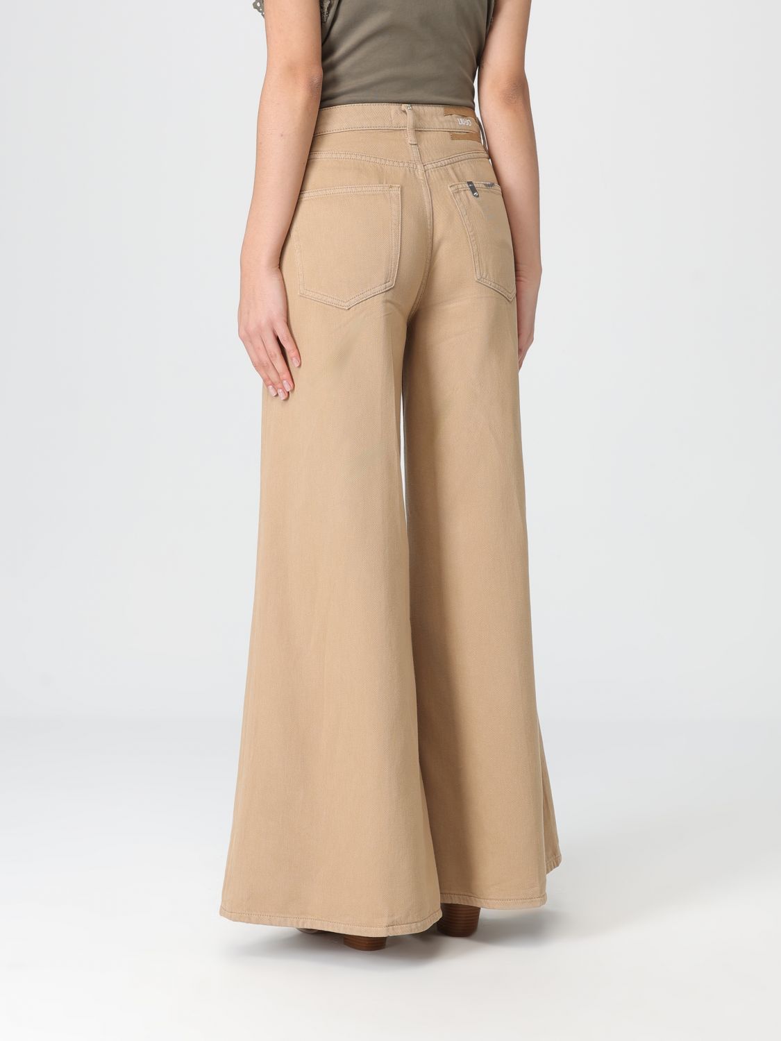 Pants Woman color Beige