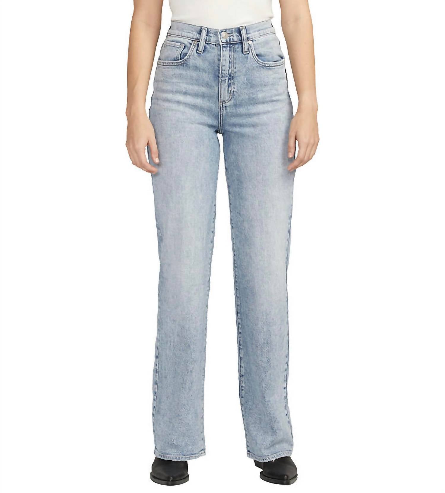 High Rise Highly Desirable Trouser In Indigo