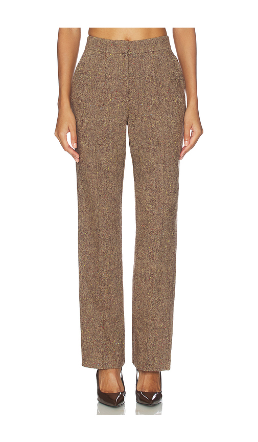 ALIGNE Lena Wool Trouser in Sand Flec. 6 also , 10, 2