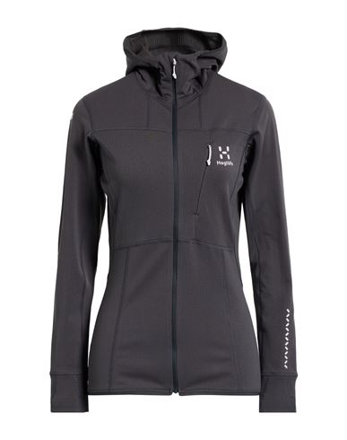 Haglöfs Woman Sweatshirt Grey Size S Recycled polyester, Elastane
