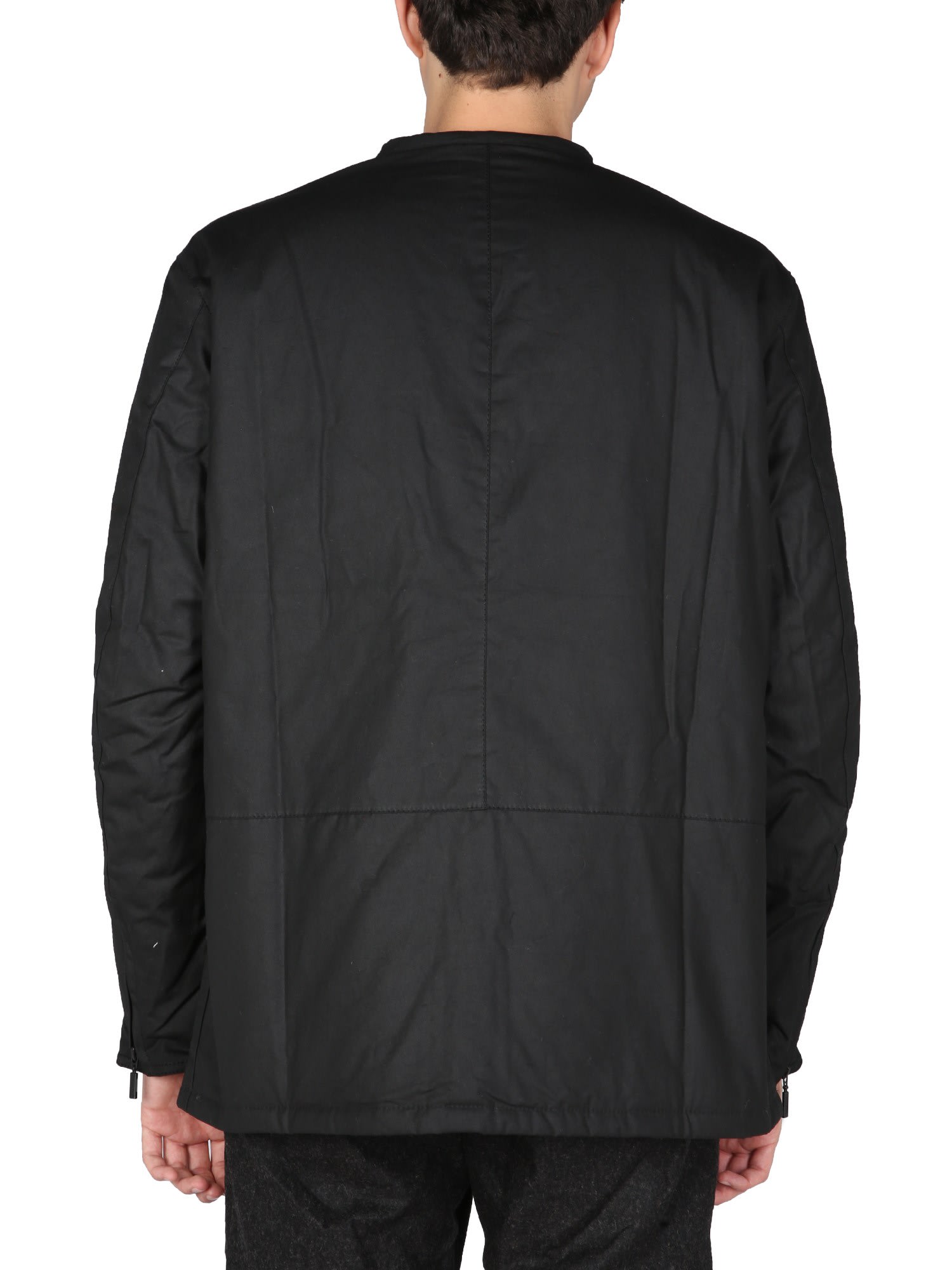 Multi-pocket zip-up jacket