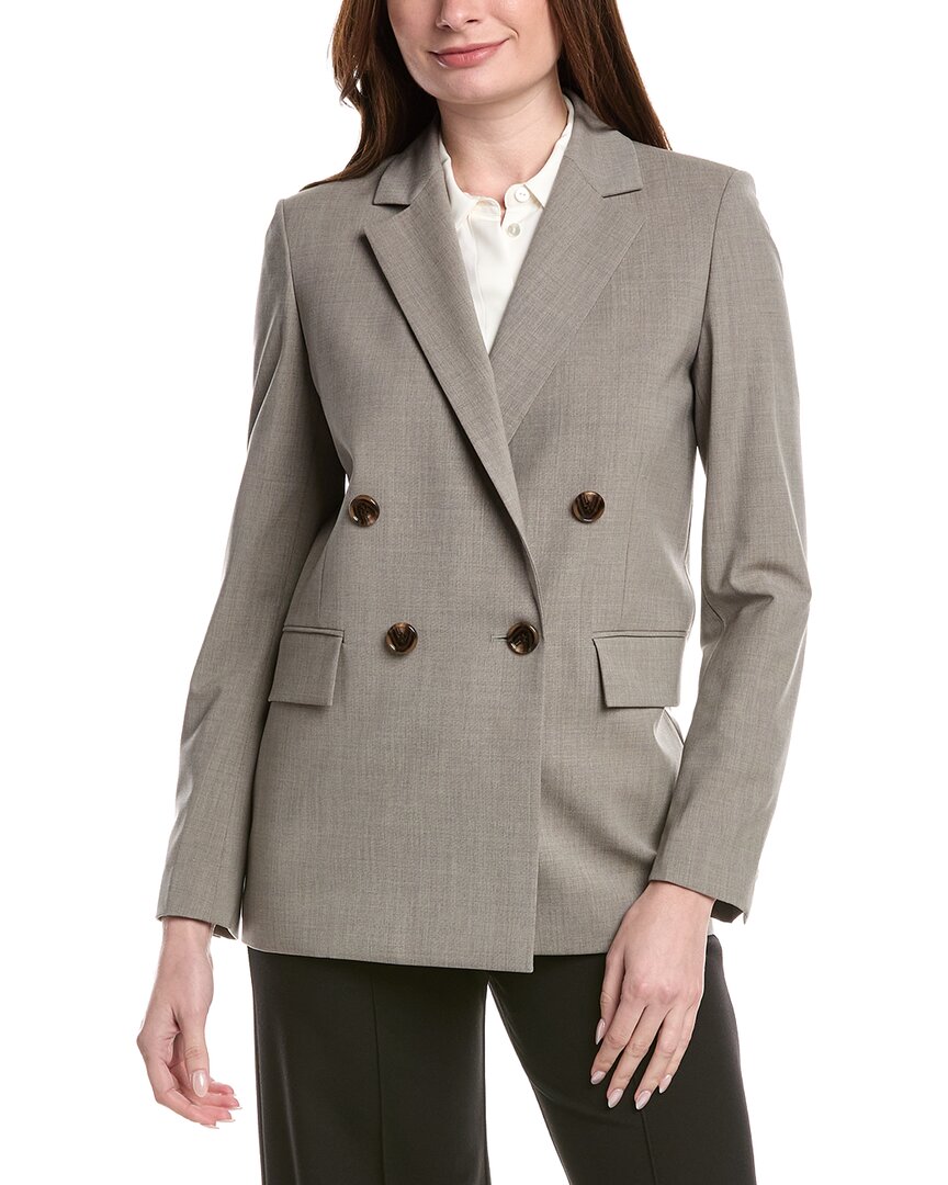 Oversized Wool-Blend Blazer