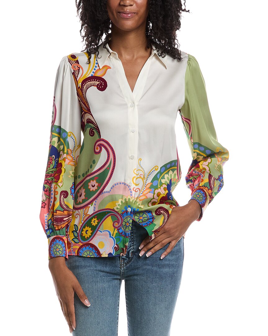 The Olivia Celestial Paisley Blouse