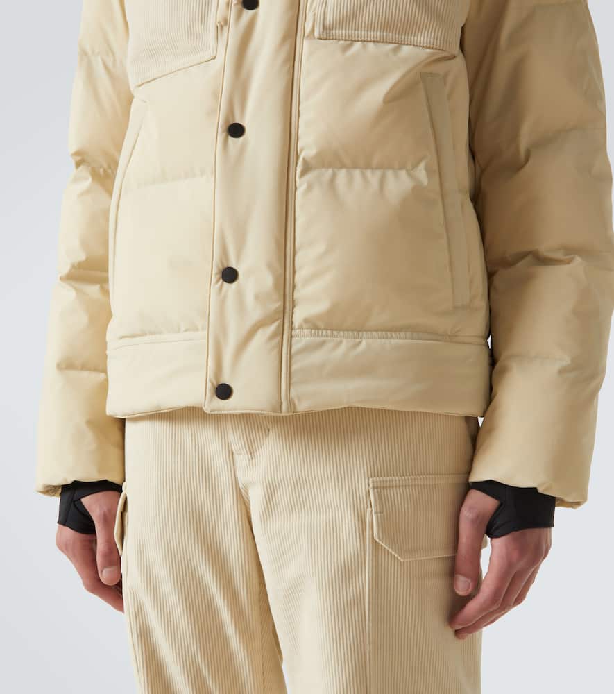 Carlo corduroy-trimmed ski jacket