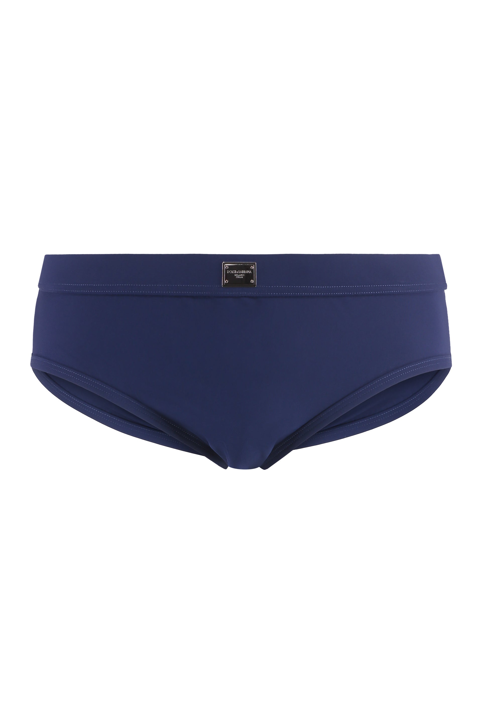 Men's Elastic Drawstring Swim Briefs