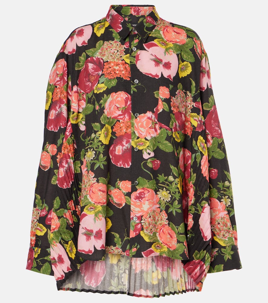 Pleated shirt
