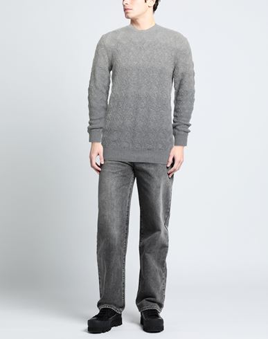 Man Sweater Grey Size L Wool, Viscose, Polyamide, Cashmere