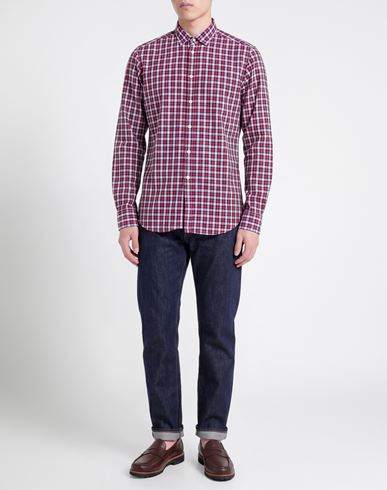 B. d.baggies Man Shirt Red Size 15 ½ Cotton