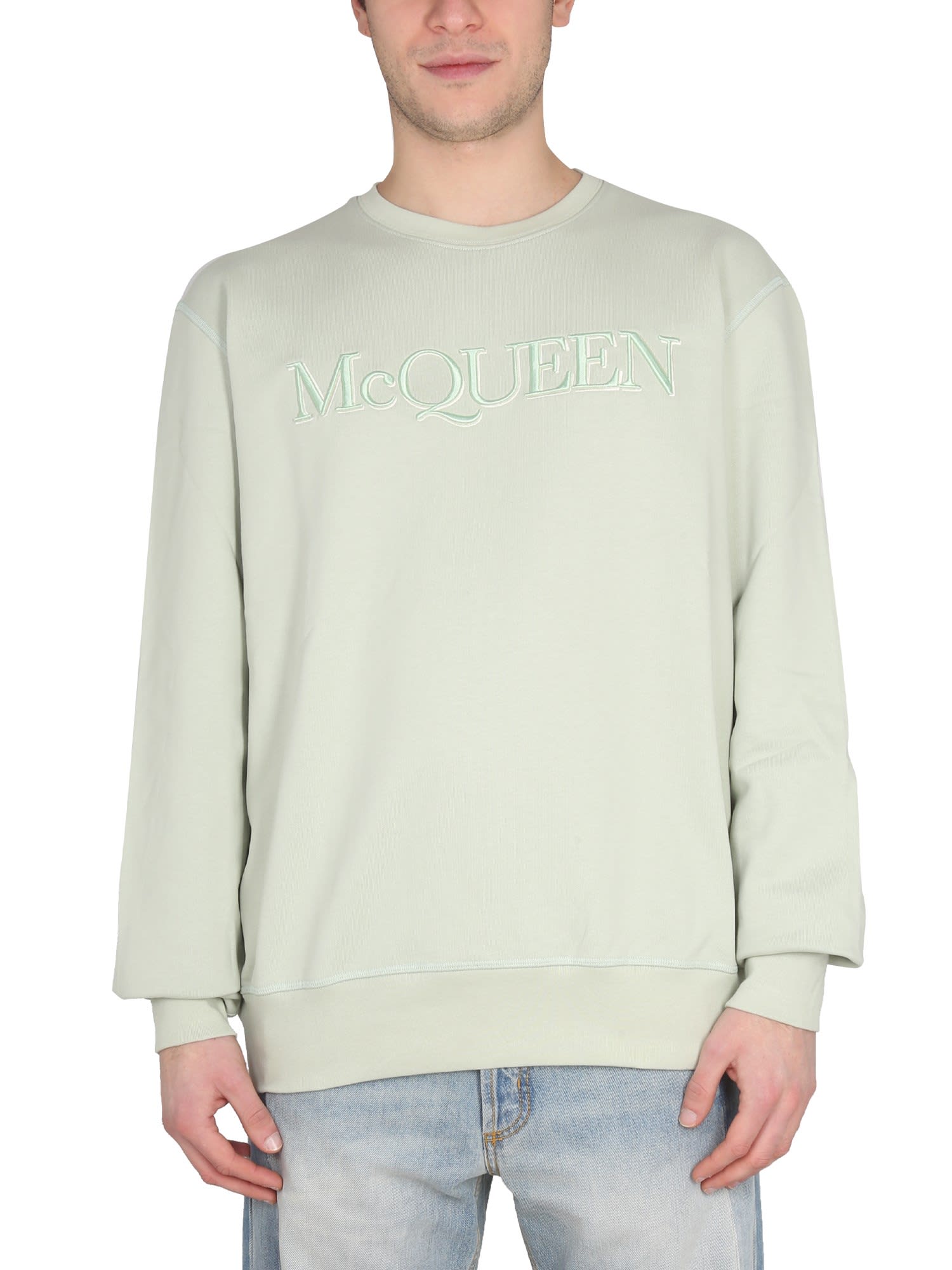 Embroidered Logo Sweatshirt