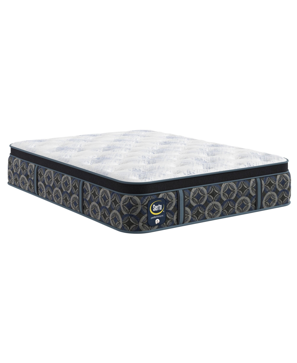 "Perfect Sleeper Cascade Range 15"" Plush Pillow Top Mattress, California King"