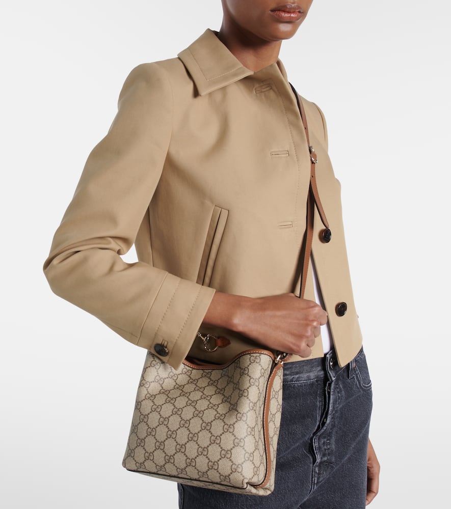 Gucci GG Emblem Small bucket bag