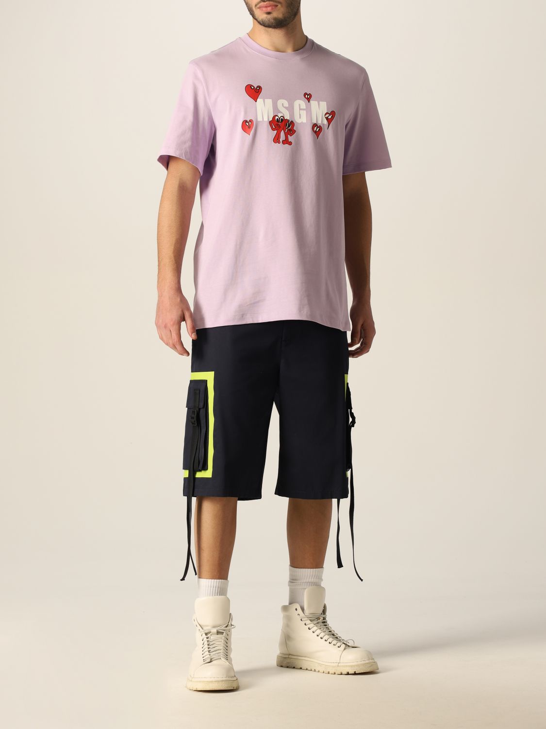 Short Men colour Blue