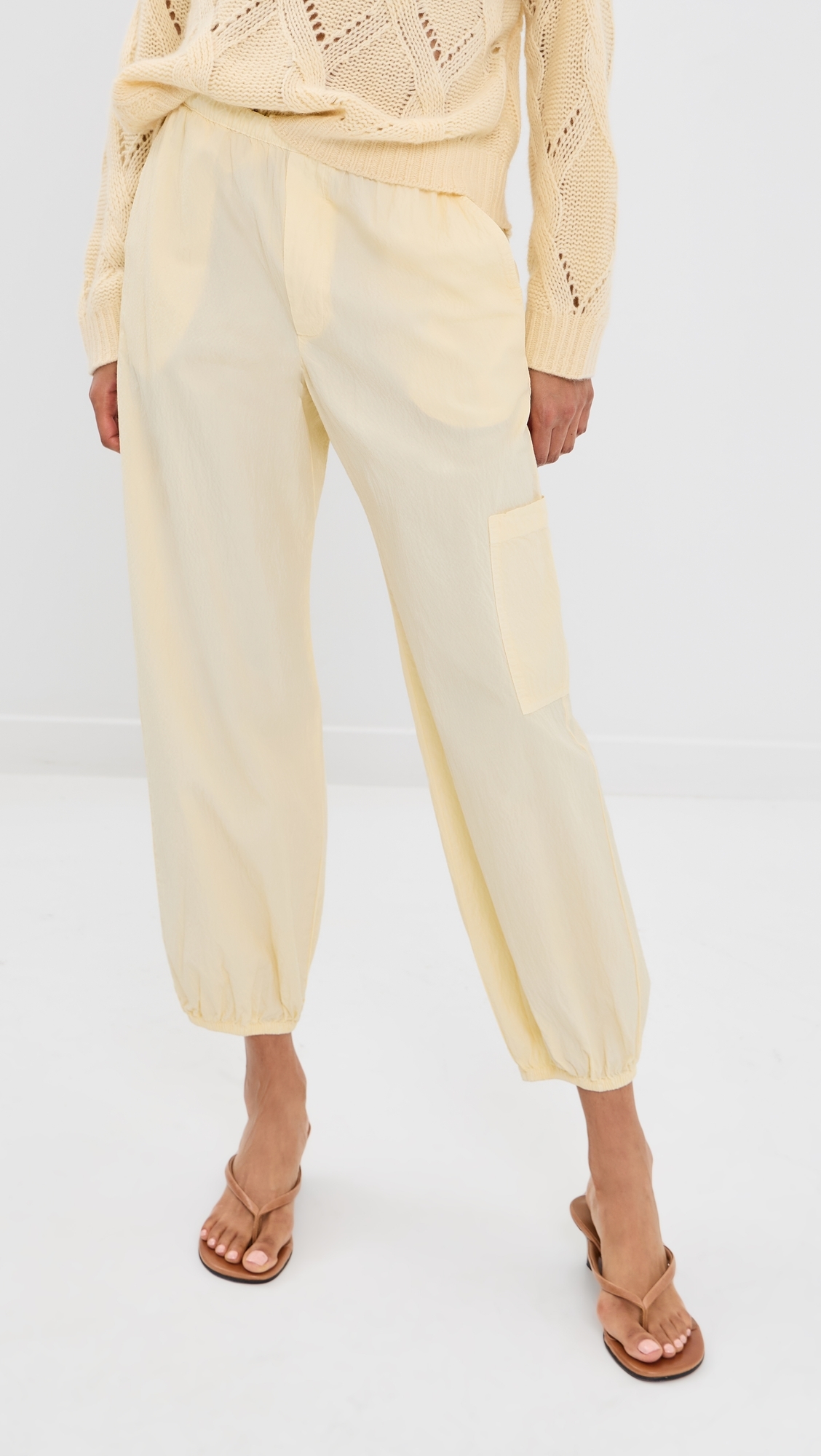 Tonni Slouchy Joggers Buttercup