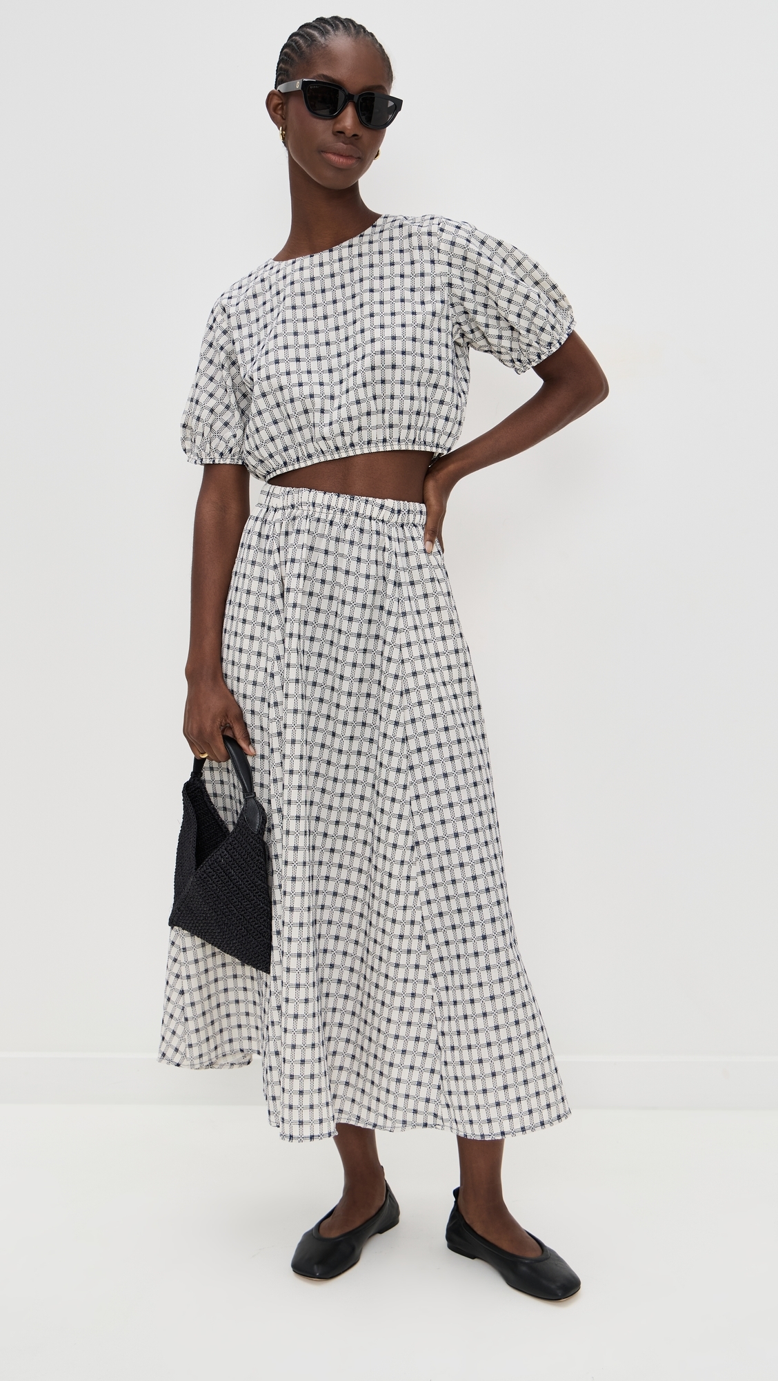 Lillian Blouse Ivory Dobby