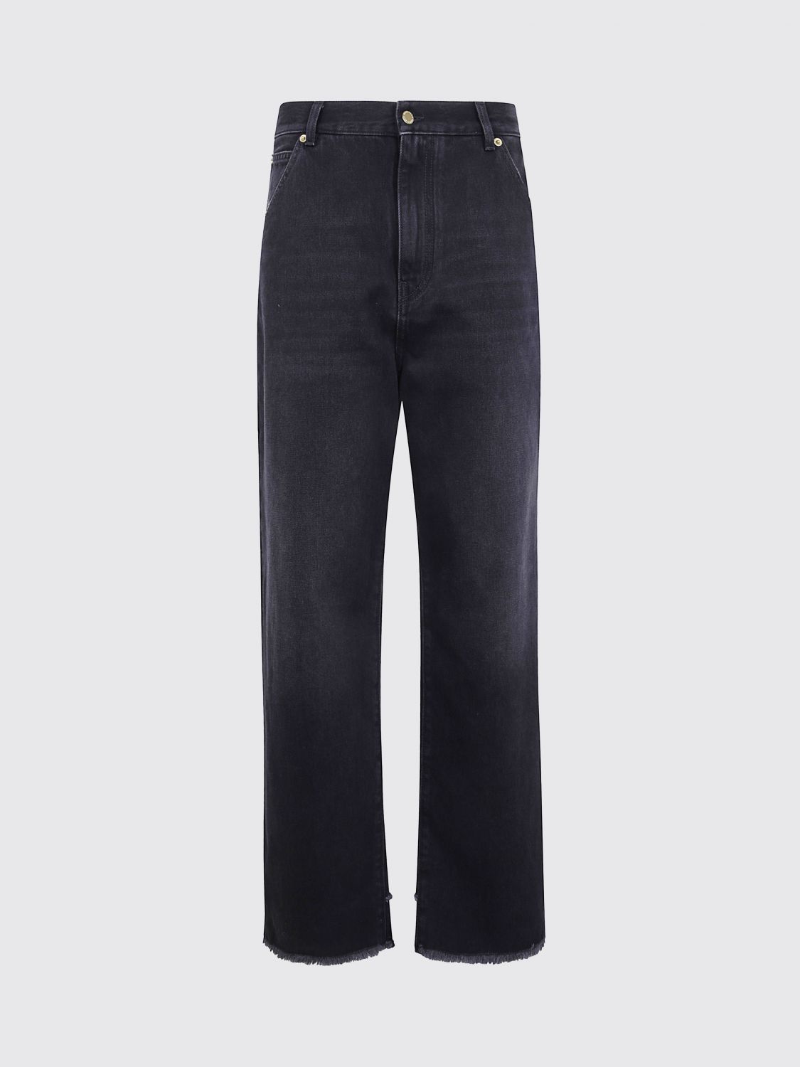 Jeans Woman color Black
