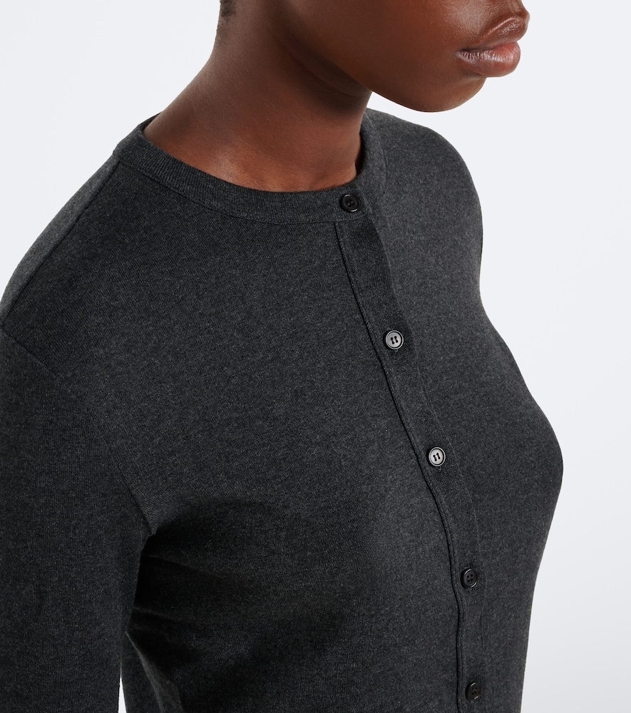 Alena cotton, cashmere, and silk cardigan