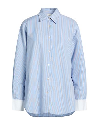 Forte_forte Woman Shirt Light blue Size 1 Cotton, Polyester