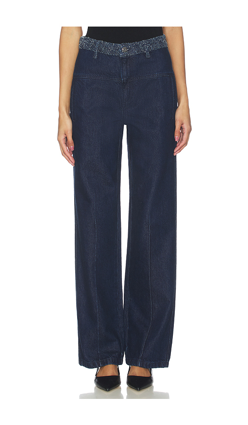 Favorite Daughter The Leave An Impression Trouser in Blue. 23. Also , 25, 26, 27