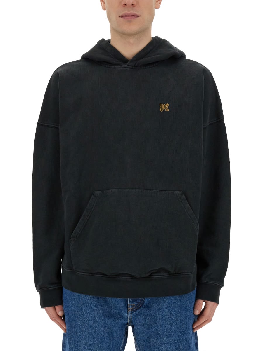 Sweat-shirts "Burning Monogram" Print Sweatshirt