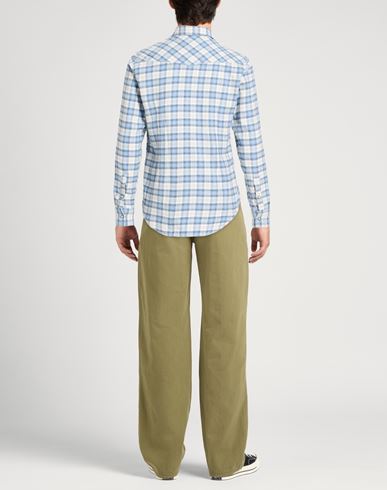 Platinum Man Shirt Light blue Size L Cotton