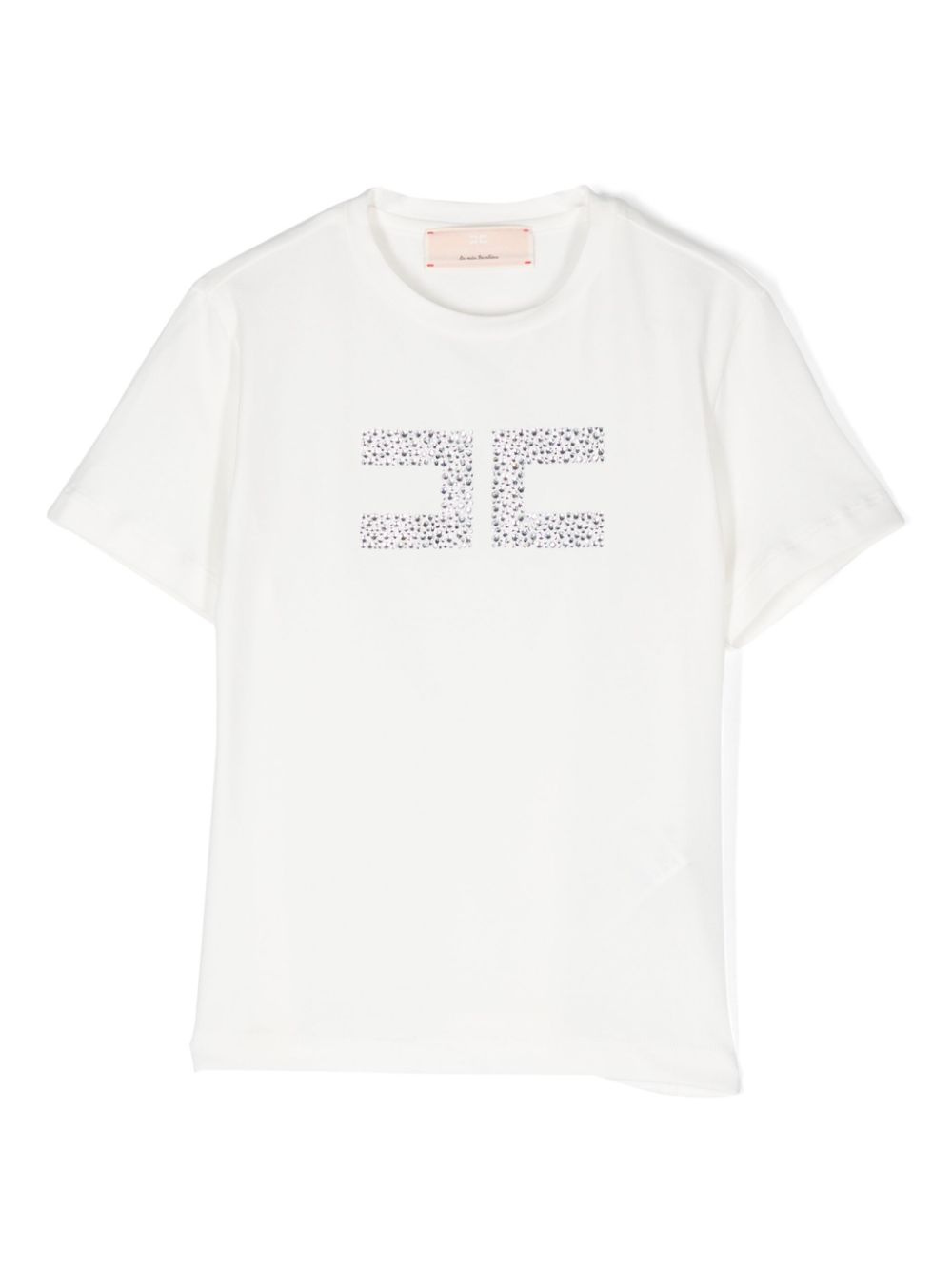 Crystal-logo T-shirt - White