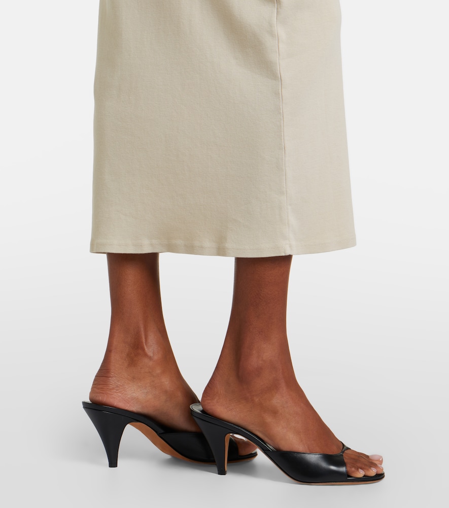 Stevie cotton jersey midi dress