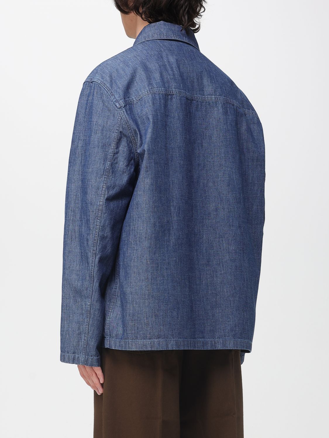 Jacket Men color Indigo