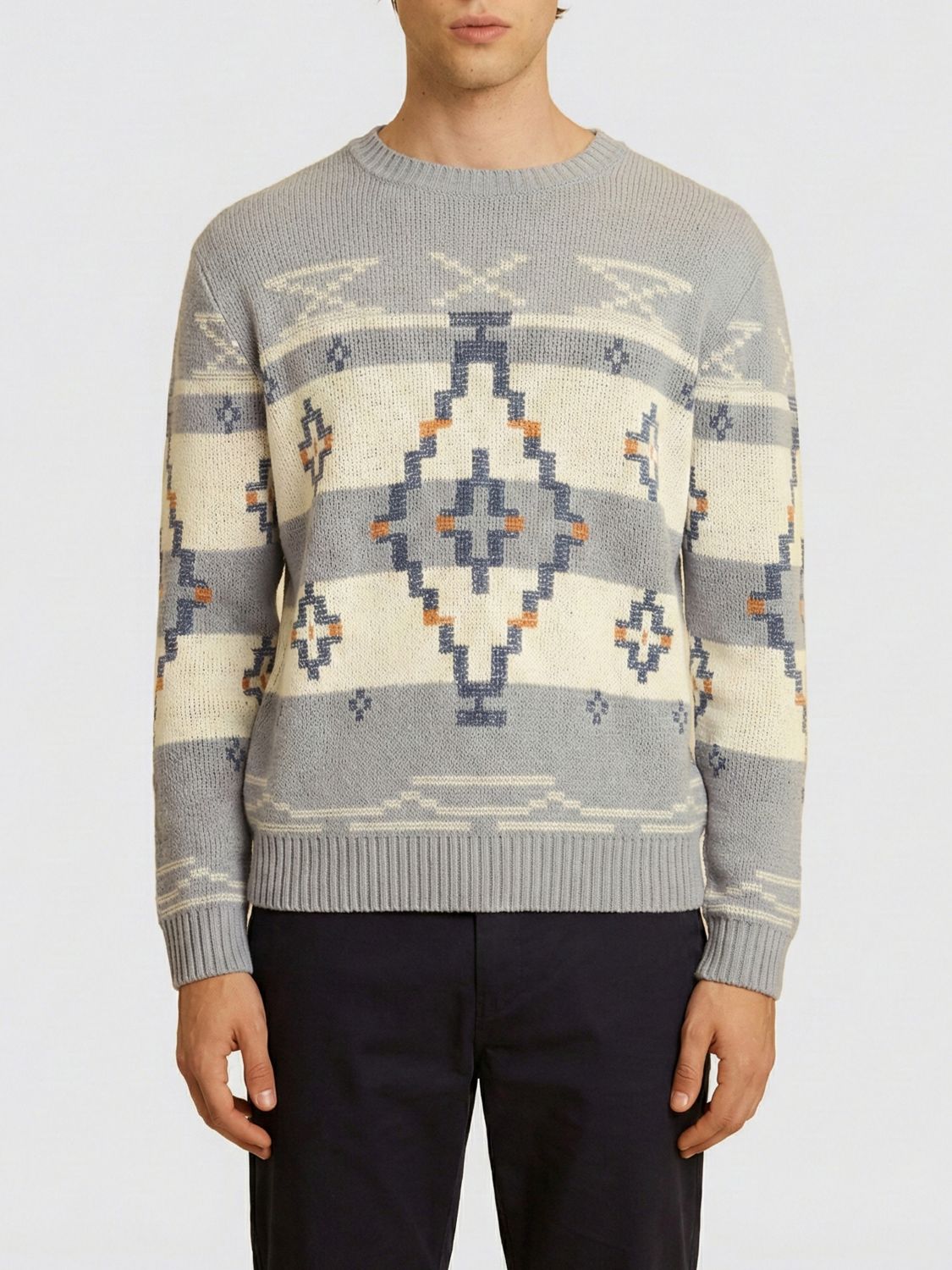 Sweater Men color Blue