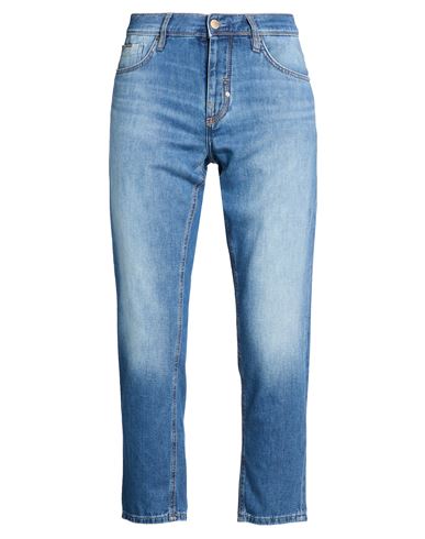 Man Jeans Blue Size 36 Cotton