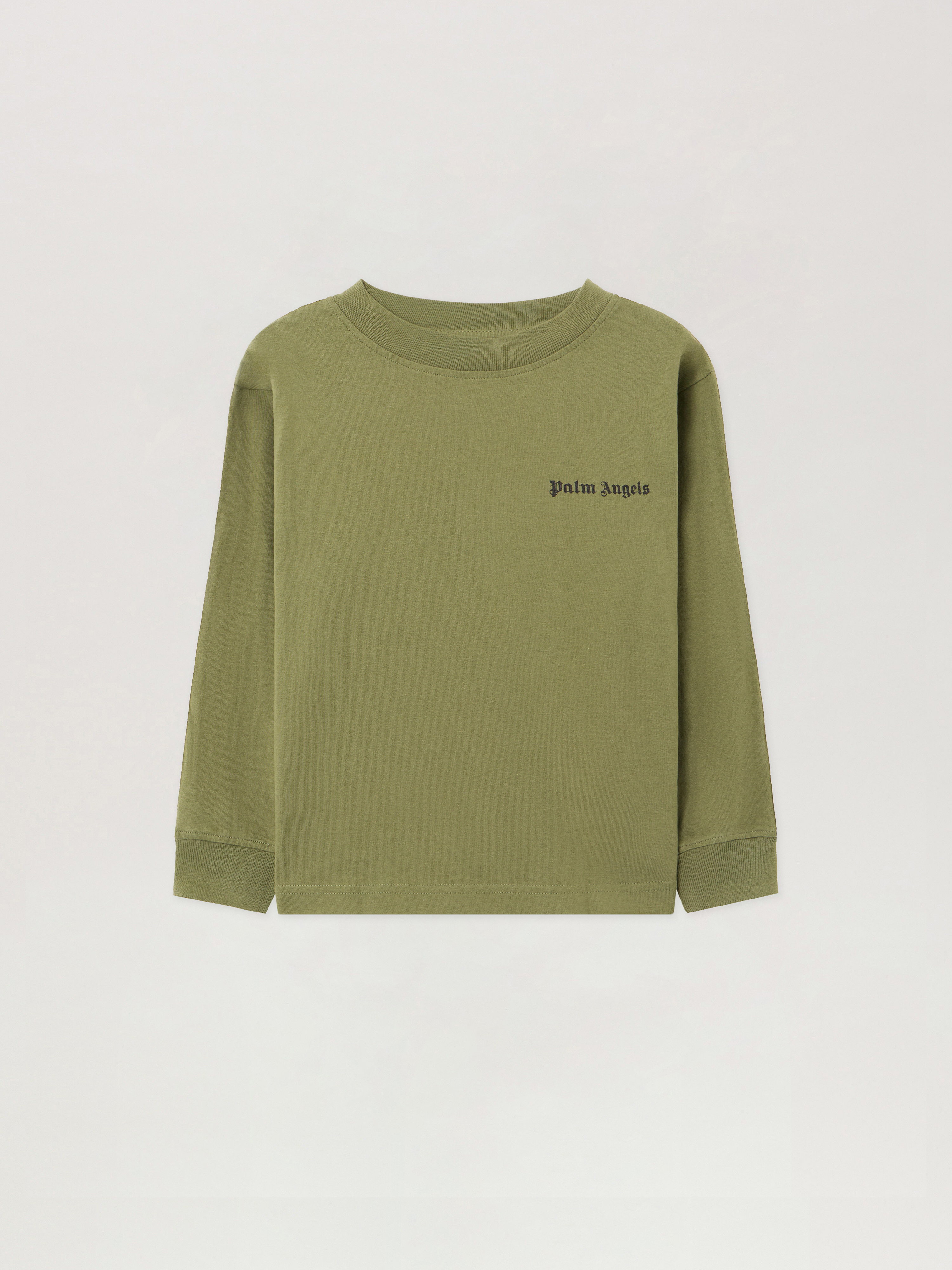 Pa Minitrack Tshirt L/sn Kids  Military Green