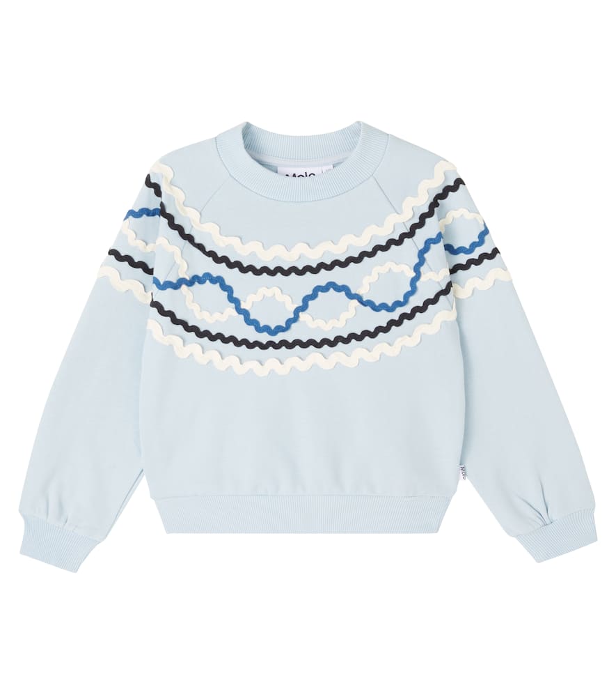 Marilyn embroidered cotton sweatshirt