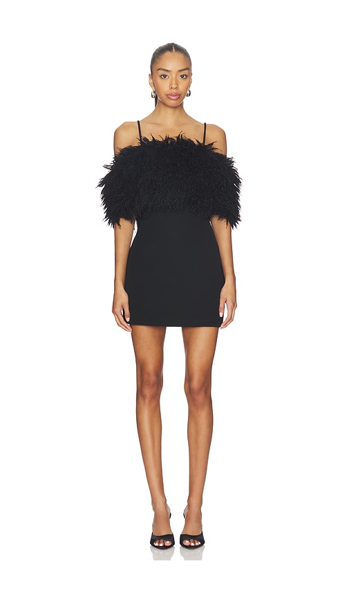 Line & Dot Vesper Mini Dress in Black. - L also in M