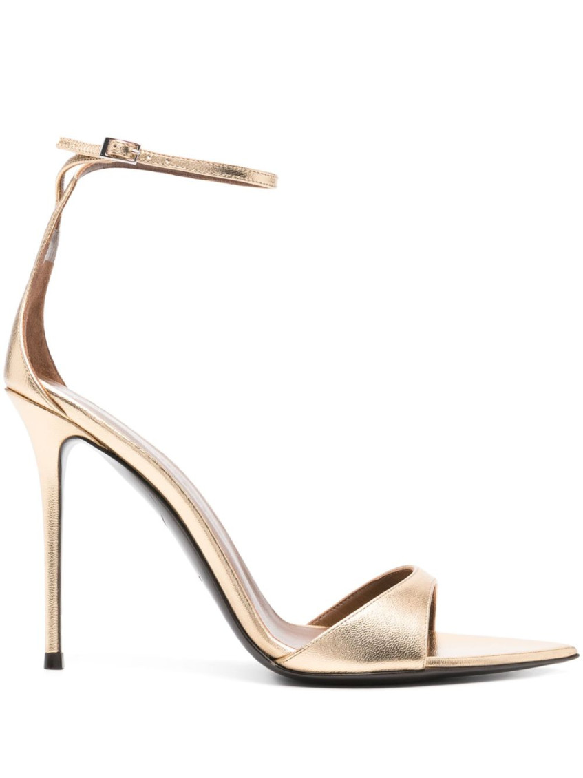 105mm Intriigo sandals - Gold