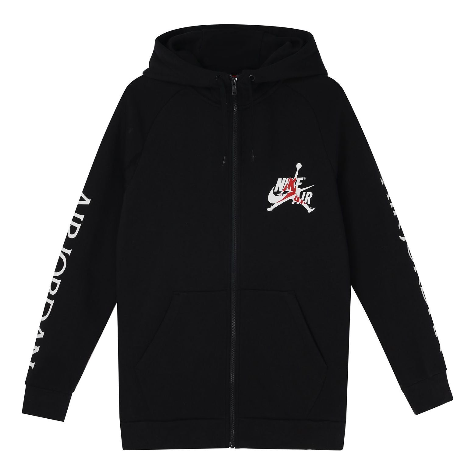 Black Jordan Jumpman Zip Up Hoodie Jordan Brooklyn Fleece Full Zip 