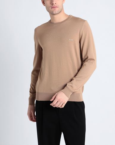Man Sweater Camel
