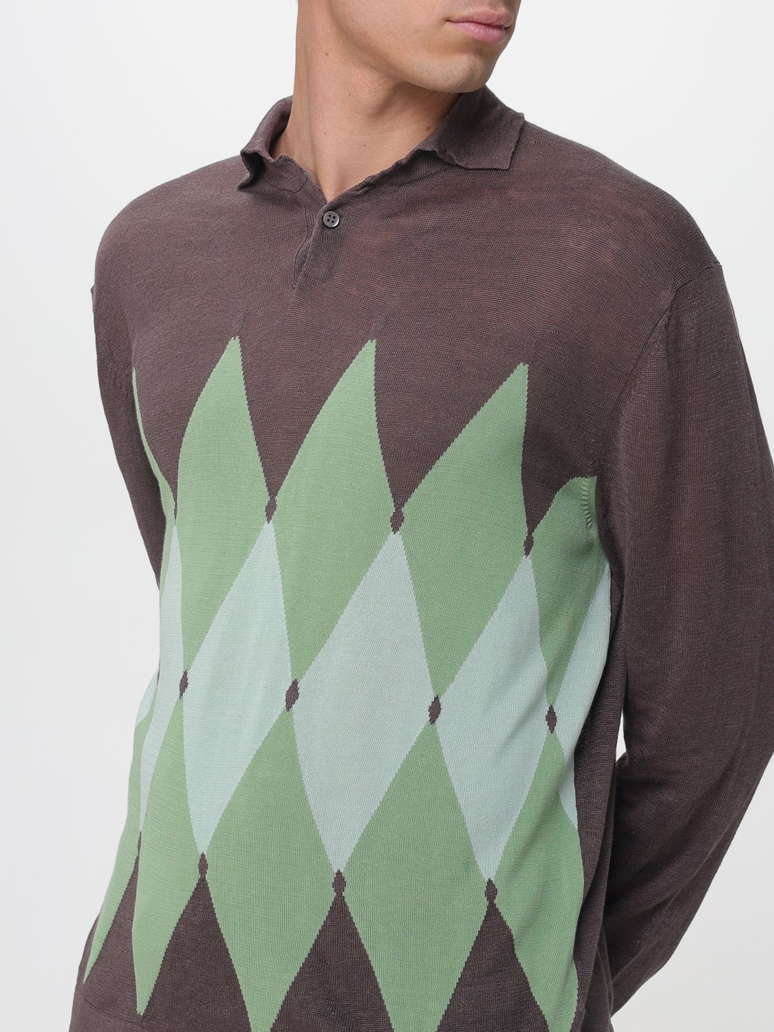 Sweater Men color Green