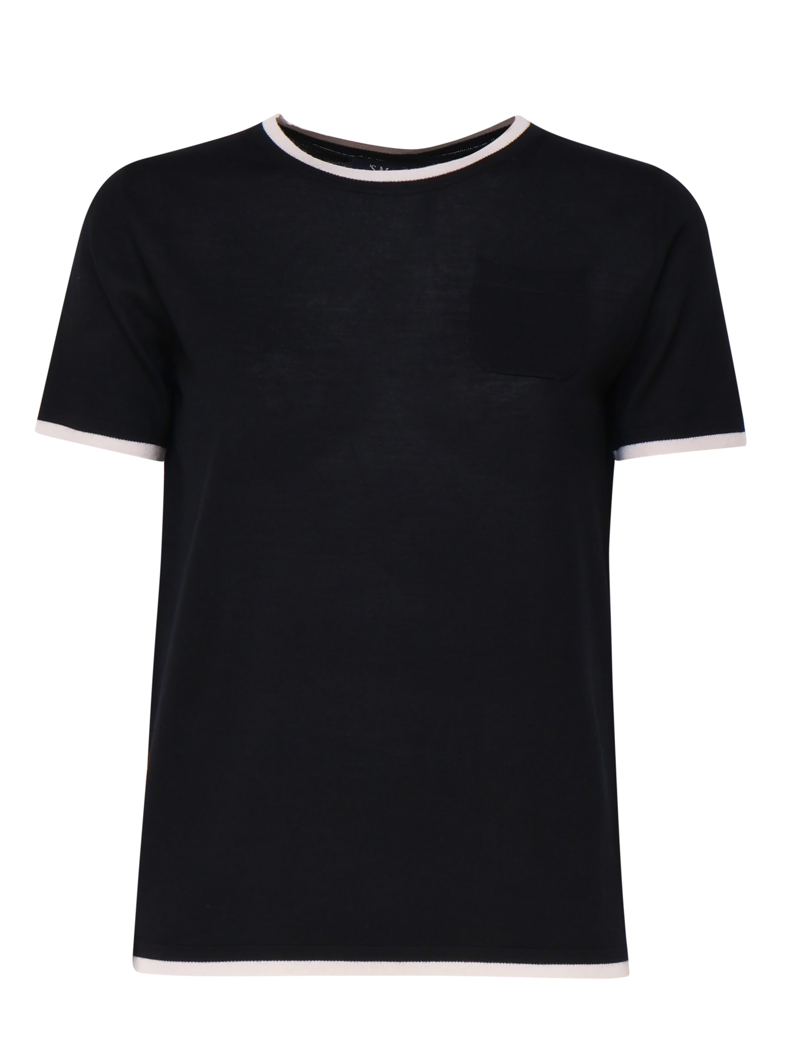 Egidio T-shirt In Virgin Wool