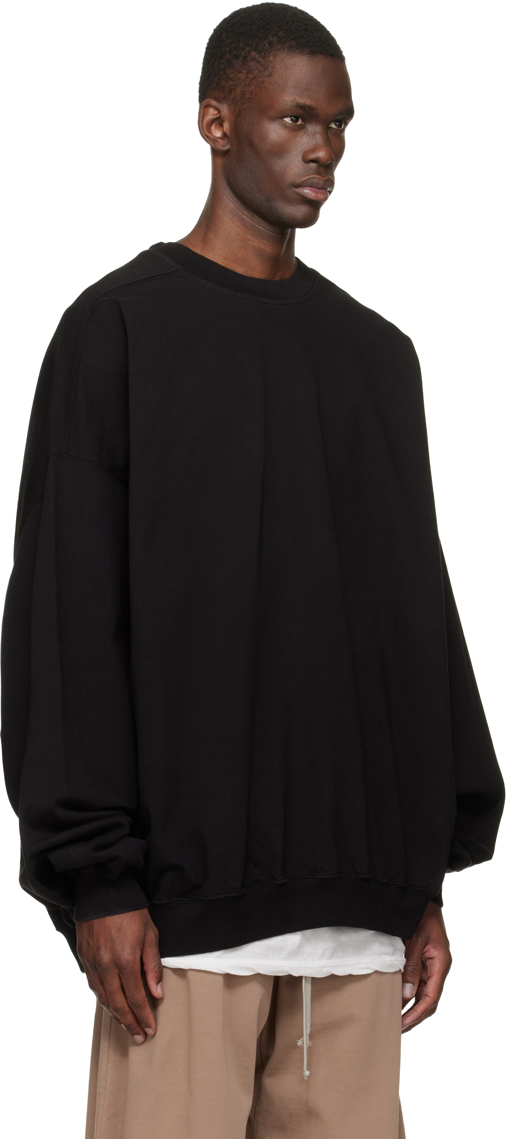 Black Temple Hun Crewneck Sweatshirt