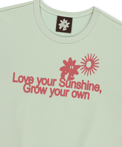 W Love Your Sunshine Tee Light Sage