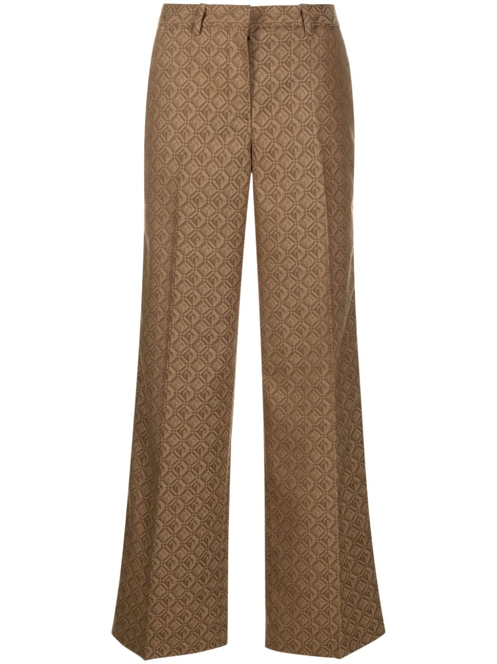 Moon Diamant straight-leg trousers - Brown
