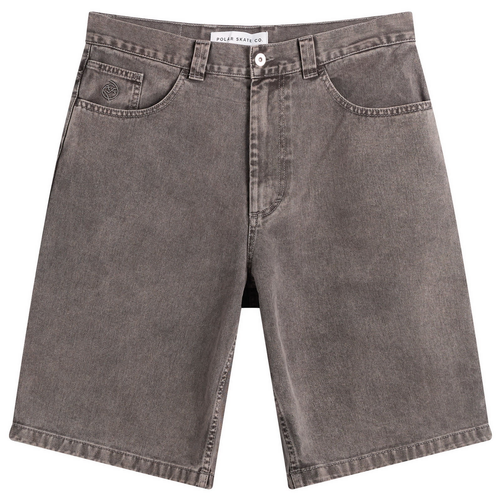 Men's Big Boy Denim Shorts in Washed Grey