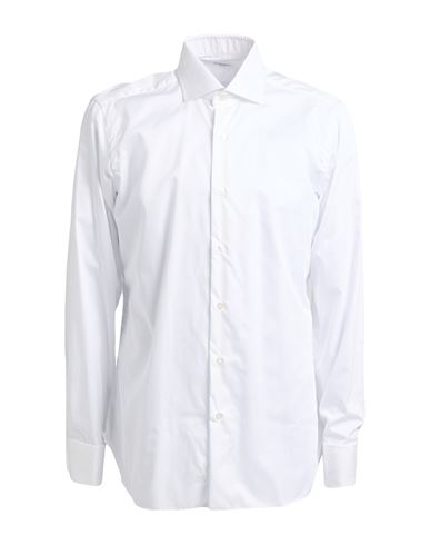 Man Shirt White Size 17 Cotton