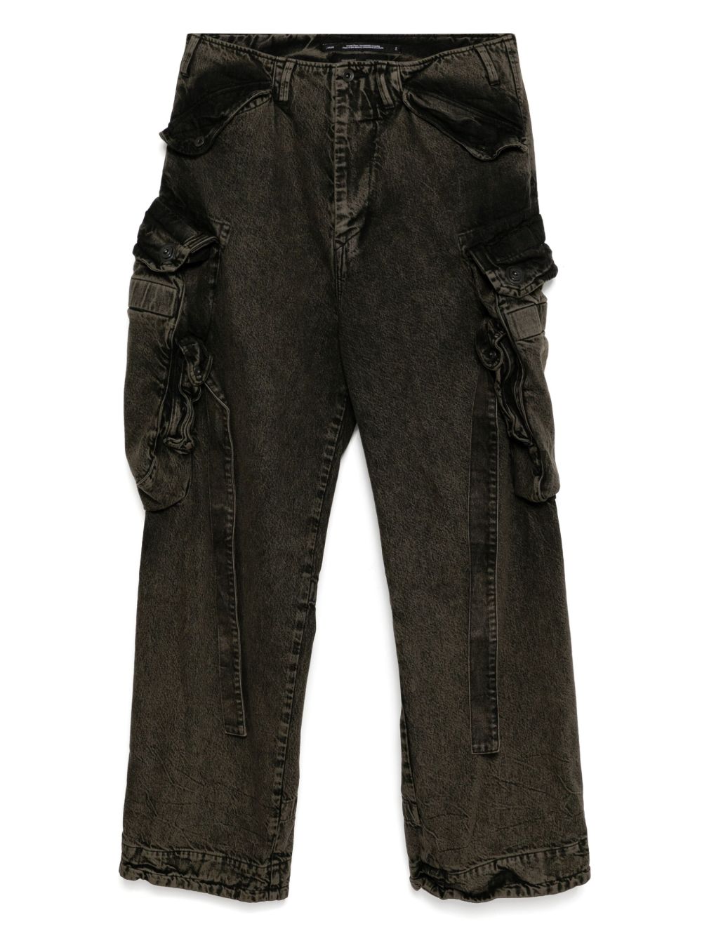 Julius Gasmask cargo trousers - Black