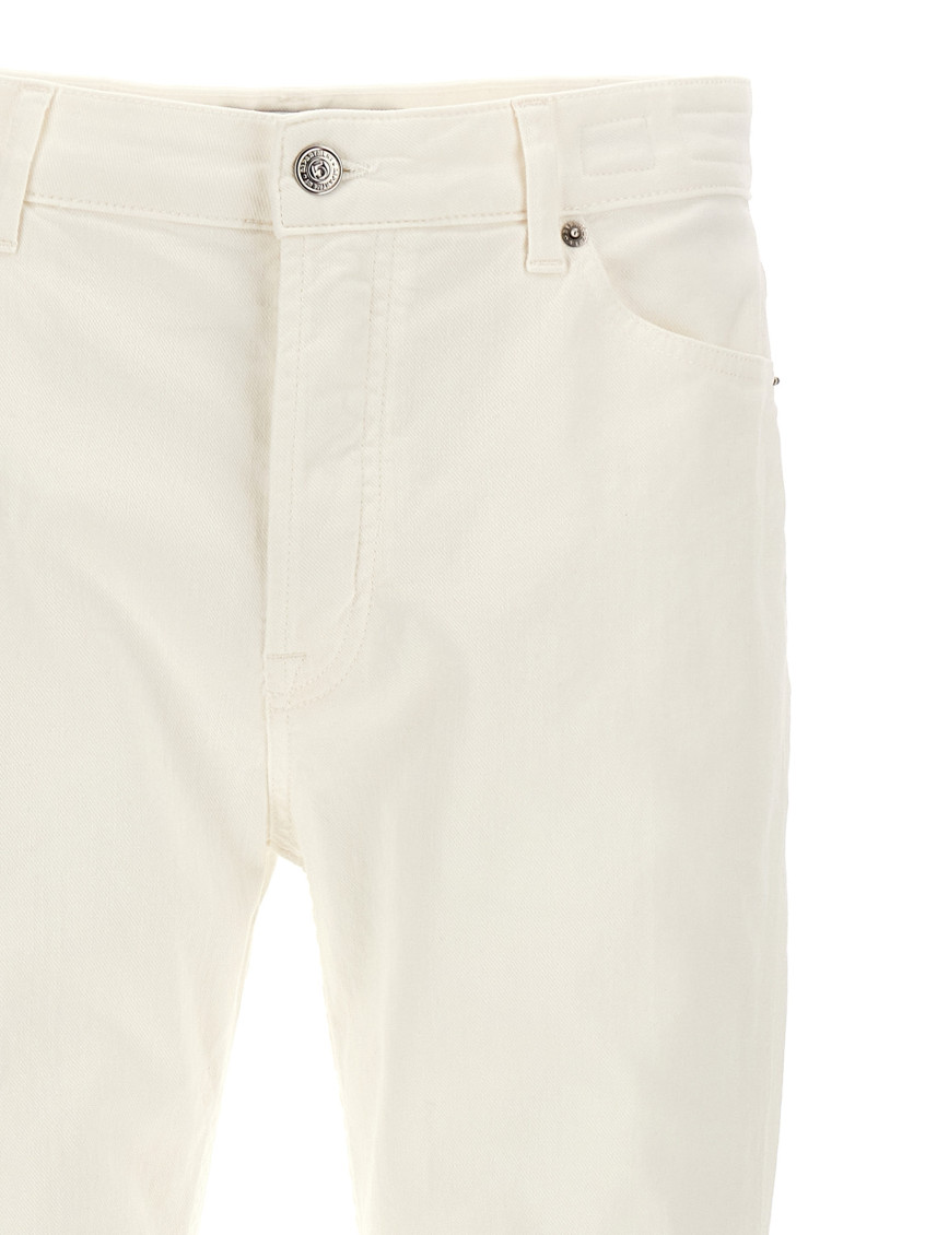 -Drake Jeans Bianco-Uomo