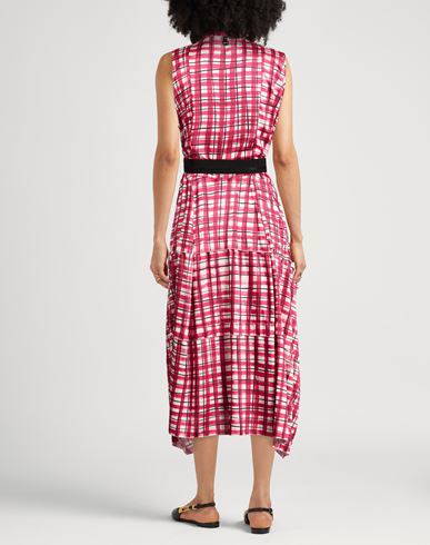 Premiere Woman Midi dress Garnet Size 10 Polyester